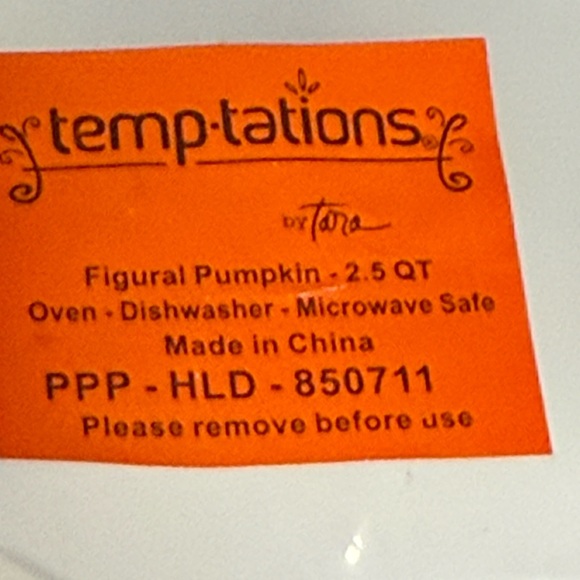 Temp-Tations Figural Pumpkin Cake Pan - Picture 5 of 5